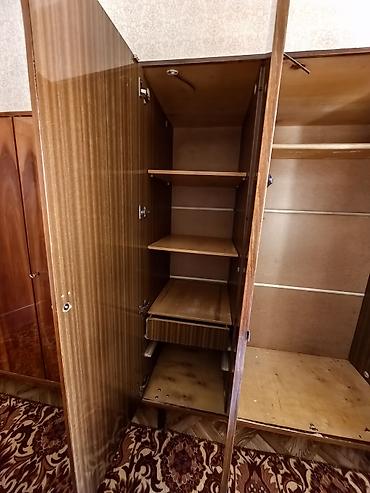 шкаф советское: Трёхдверный платяной шкаф в стиле советского модерна - Материал — 4