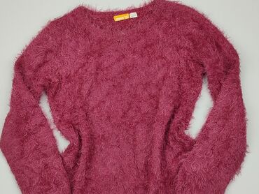 sweterek brudny róż: Sweterek, Pepperts!, 10 lat, 134-140 cm, stan - Bardzo dobry