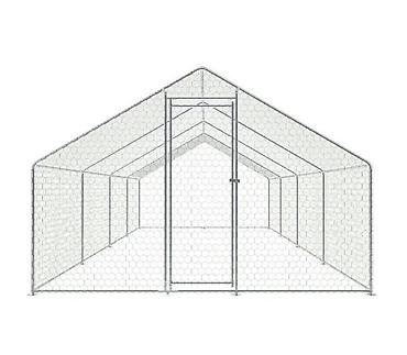 mesac za kominu: Veliki KOKOŠINJAC 8x3x2m (kavez/Ispust, kokoške, živina) Aga ograđeni — 3