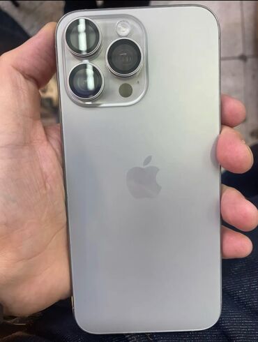 Apple iPhone: IPhone 15 Pro Max, Б/у, 256 ГБ, Natural Titanium, 90 %