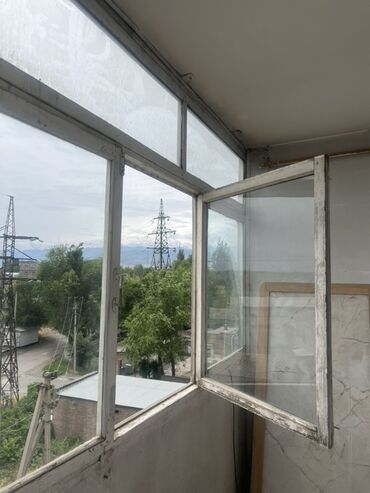 Готовые окна: Деревянное готовое окно, 1666 * 3558, Б/у, Без установки