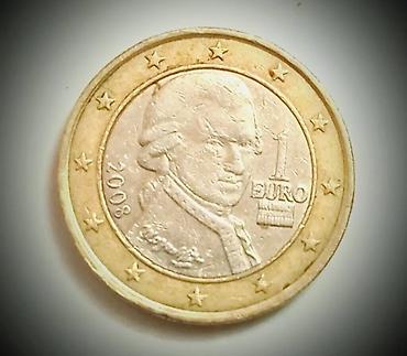 İncəsənət və kolleksiyalar: 1 Avro, 2008 il, Vəziyyəti: Əla — 2