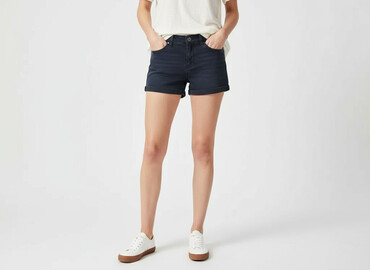 top i krótkie spodenki: Topshop Moto, Shorts for women, size M