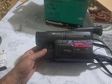 sit ustu monitor: Panasonic NV-VX10EN VHS-C videokamera - SlimVision LCD seriyası - — 7
