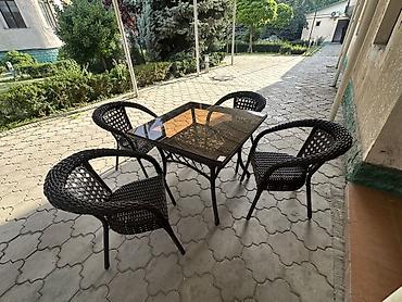 sofa: Комплект садовой мебели, Диван, Ротанг — 10