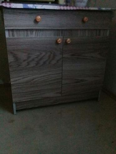 islenmis mebellerin satisi: Mebel dolabı – komod tipli - Material: laminat/LDSP ağac teksturası — 2