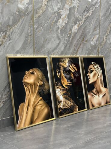 Şəkillər, tablolar: Üzəri epoksid boya ilə örtülmüş, canlı və parlaq görünüşə sahib olan — 22