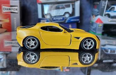 Avtomobil modelləri: Коллекционная модель ALFA ROMEO 8C Competizione Yellow 2007 Scale — 5