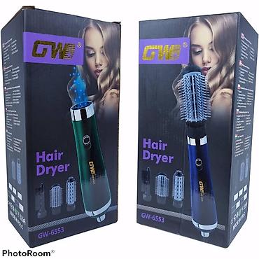 geemy model gm 6050: Фен Расческа 4в1 GW-6553 удобный и компактный, с 3 насадками в — 2