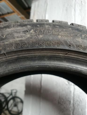 bridgeston: Шины 205 / 50 / R 17, Зима, Б/у, Комплект, Легковые, Япония, Bridgestone — 2