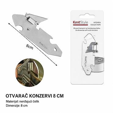 KMT Multifunkcionalni otvarač za konzerve 2406920 Kompaktan i