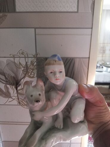 Fiqurlar: Fiqur, Keramika, rəng - Mavi — 5