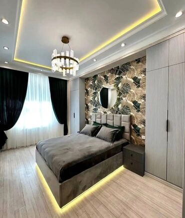 гостивой дом бишкек: 2 бөлмө, Душ кабинасы, Жаздык, жууркан-төшөк каптары, Кондиционер