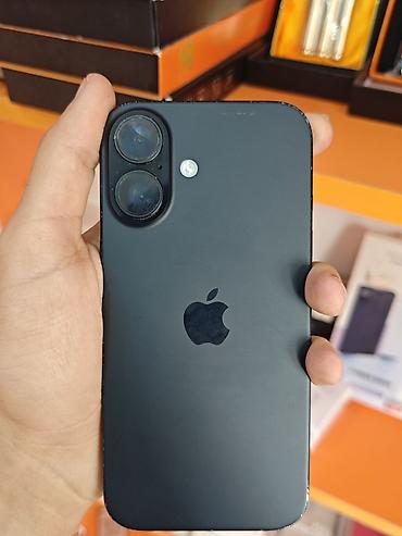 tv ekranları: IPhone 16, 128 GB, Qara — 1