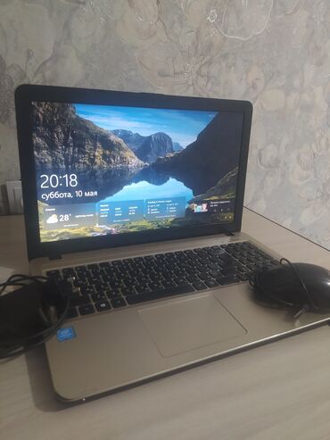 Ноутбуки: Ноутбук, Asus, 4 ГБ ОЗУ, Intel Pentium, Б/у, Для работы, учебы