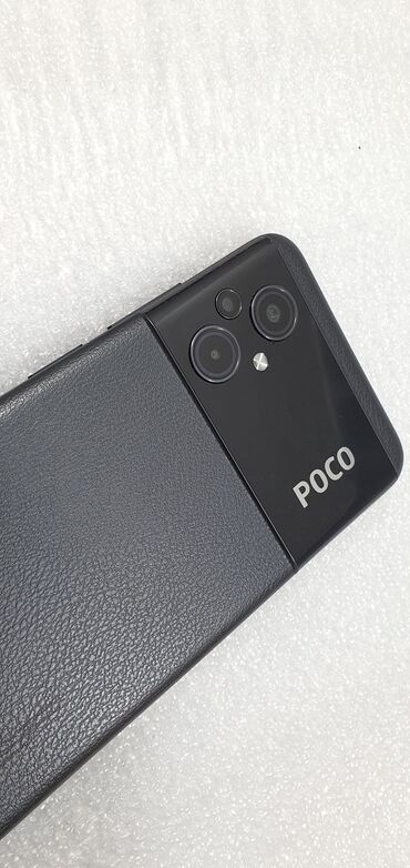 телефоны poco m5: Poco M5, Б/у, 128 ГБ, цвет - Черный, 2 SIM