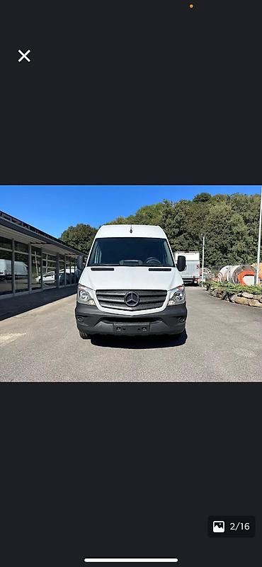 sprinter 2 2: Mercedes-Benz Спринтер: 2016 г., 2.2 л, Механика, Дизель, Фургон — 2