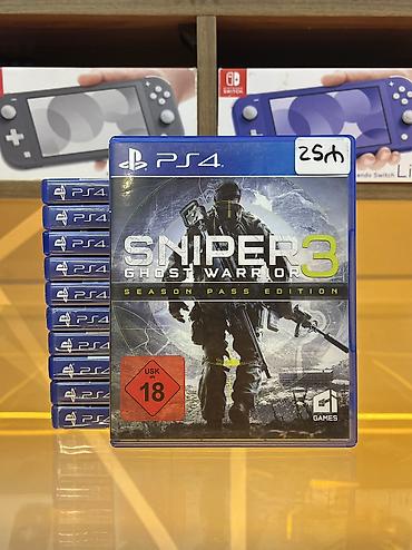 cod bo 1: Sniper Ghost Warrior 3-PS4 diski Oyun diski tam işlək vəziyyətdədir — 1