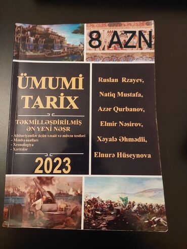 pulsuz elan vermek: Ümumi tarix 2023 axrıncı çıxandır 16 manata alınıb yarı qiymətə