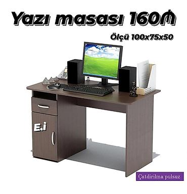 tel masa: Düz masa, Stulsuz, Polkalı, Siyirməli, Taxta — 1