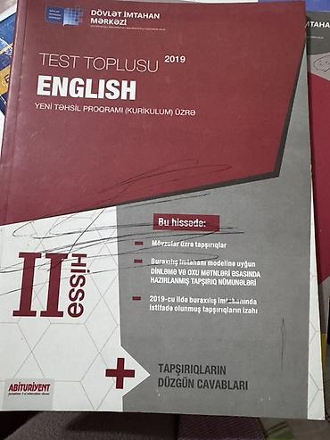 Testlər: İngilis dili Testlər 11-ci sinif, DİM, 2-ci hissə, 2023 il — 2