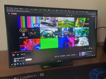 Мониторы: Монитор, Asus, Б/у, 26" - 27" — 23