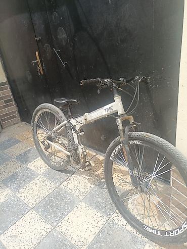 qalin teker velosiped: Sport Time dağ velosipedi - Çərçivə: yüngül alüminium tipli, “Sport — 1