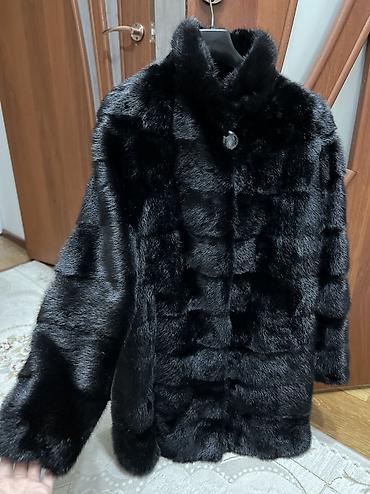 Шуба, Норка, По колено, Турция, XL