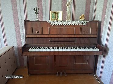 Musiqi alətləri: Upright piano – “Belarus” markası - Model: Belarus (upright/şaquli — 2