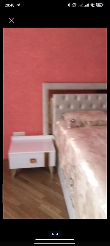 taxt doşəyi: Yataq mebeli dəsti (2 nəfərlik taxt + Matras + Şfoner + 2 Tumba + — 4