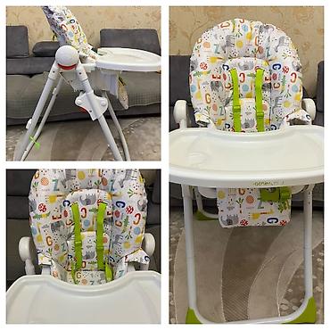 Yemek masasi Mothercare markasi 100 azn satilir (, alinib 210 azn )