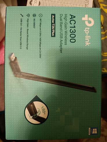 raspberry pi: TP-Link Archer T3U Plus — двухдиапазонный беспроводной USB-адаптер — 1