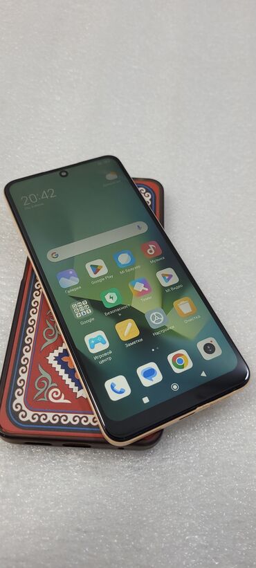 Redmi: Redmi, Redmi Note 12, Б/у, 128 ГБ, цвет - Золотой, 2 SIM — 5