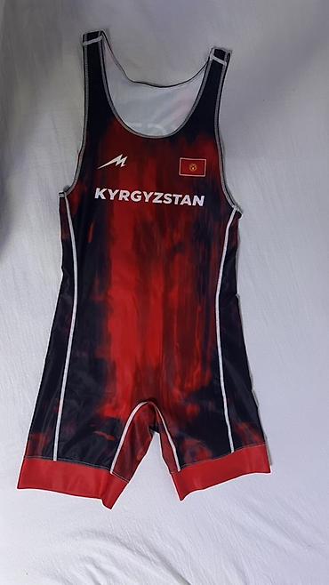 камуфляж: Борцовский трико «Kyrgyzstan» (KGZ) - Тип: соревновательное — 2