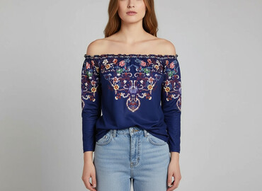 shein sukienka plus size: Shein, Bluzka damska, rozmiar S
