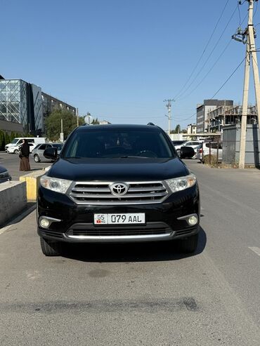 авто в рассрочку без банка без первоначального взноса в бишкеке: Toyota Highlander: 2011 г., 3.5 л, Автомат, Газ, Внедорожник