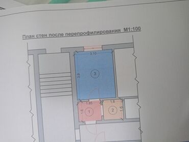 1 комната собственник без подселения с мебелью полностью: 1 бөлмө, 19 кв. м, Малосемейка, 2 кабат, Косметикалык ремонт