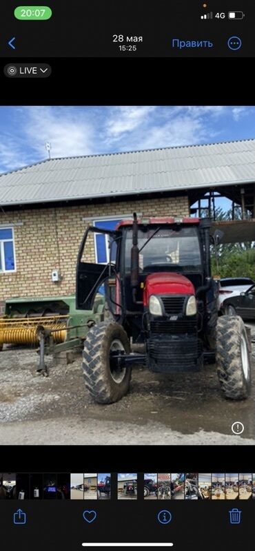 Тракторы YTO (ЮТО): Модель: 954, Б/у, 2010 г., Трактор с другими агрегатами — 3