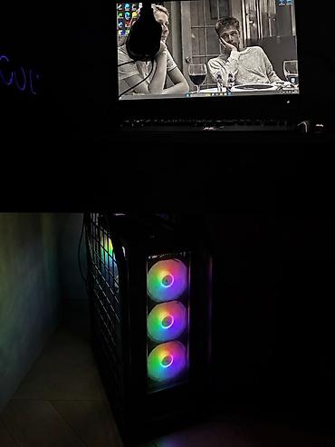 Masaüstü kompüterlər və iş stansiyaları: 🎮 Güclü Gaming PC + Monitor + Tam Set Keçən il alınıb. Heç bir — 2