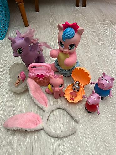 Игрушки: Продую игрушек для девочек набор с пони 800с,развивающий домик с — 8