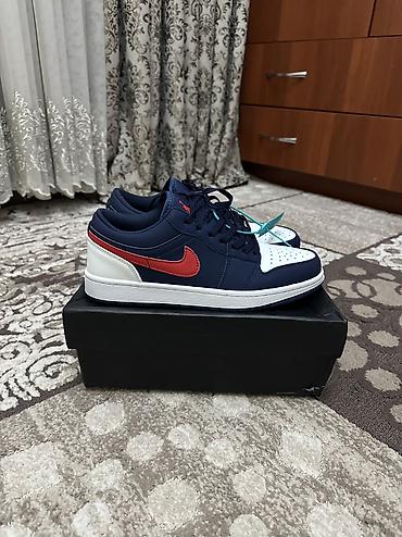 Мужские кроссовки, 43, Air Jordan, Новый, цвет - Синий, Самовывоз, Платная доставка