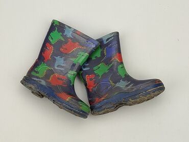 buty dla dzieci ccc: Rain boots, 22, condition - Very good