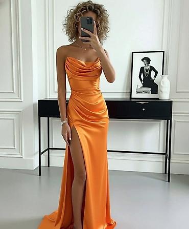 Haljine: 04. 🤍 Haljina saten 3.800 dinara 🤍 A — 3