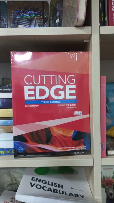 ikinci əl kitab satışı: CUTTING EDGE SALAM ŞƏKİLDƏ GÖRDÜYÜNÜZ KİTABI ƏLDƏ ETMƏK ÜÇÜN