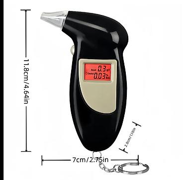 Алкотестеры: Rəqəmsal Nəfəs Alkoqol Testeri - Yüksək dəqiqlikli sensor və rəqəmsal — 5