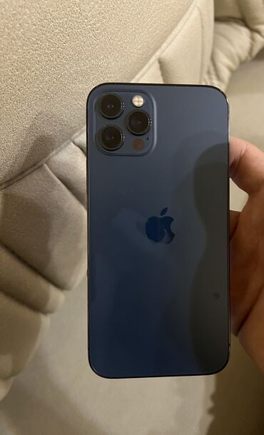 iphone 12 pro max dubai: IPhone 12 Pro, 256 GB, Mavi