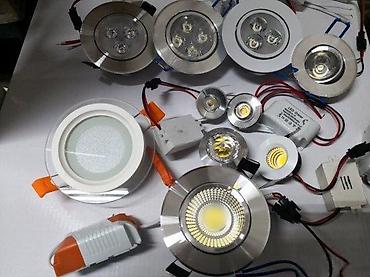 rustik lusteri: Rozetna sa LED sijalicom integrisanom 3200k 4200k 6500k. 3200k toplo — 5