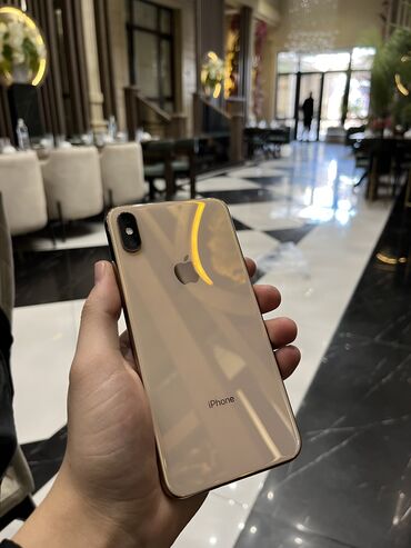 чехол на айфон xs max: IPhone Xs Max, Б/у, 512 ГБ, Золотой, Чехол, 82 %