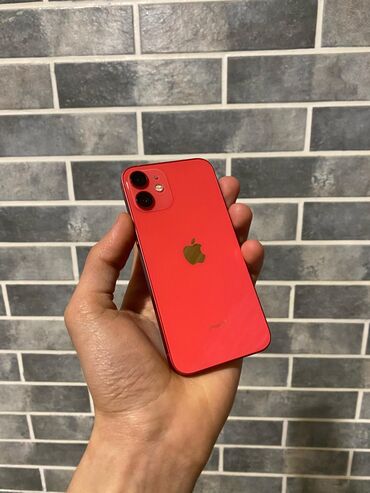 Apple iPhone: IPhone 12 mini, 64 GB, Qırmızı, Face ID