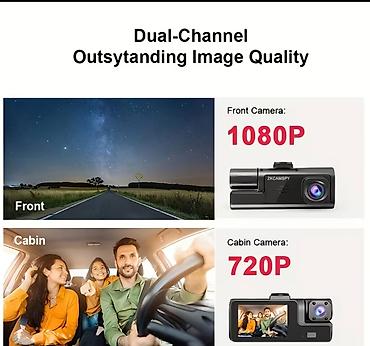 Videoreqistratorlar: ZKCAMSPY DS35 ikili kanal avtomobil videoregistratoru Xüsusiyyətlər — 4